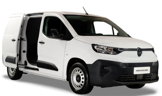 Nueva Citroën Berlingo blanca con la puerta lateral abierta